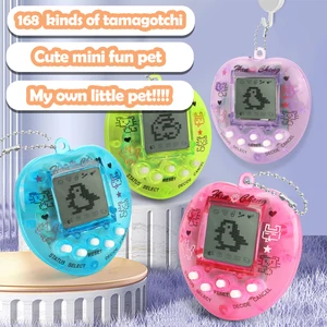 Tamagotchi 1 PCs elektronisches Haustier von Kindern 168 Haustiere in 1 virtuelles Cyber Digitales Kinder Pyxel Spielzeug lustiger Pixel Geschenkspielzeug Spielzeug Schlüsselbund BTJ 8 Hauptverkäufe neuer Tamagotchi - №5