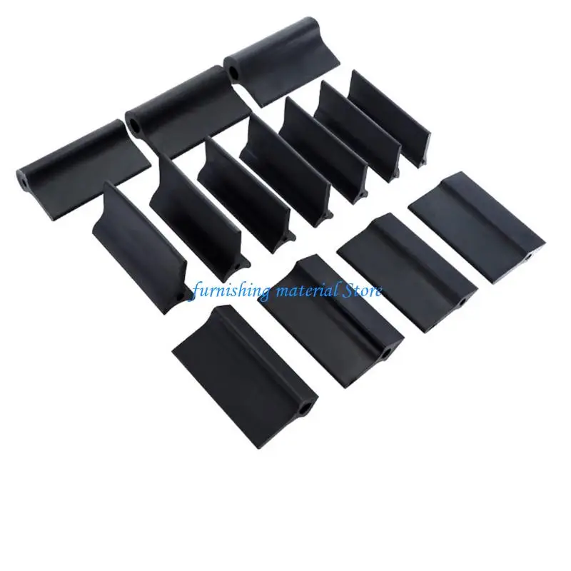 Y5GD 14Pcs Dark Rubber Abrading Equipment For Curved Planes And Intricate Carving Tasks