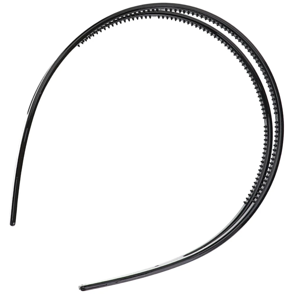 미끄럼 방지 머리띠 여성 프리미엄 헤어 액세서리 가볍고 내구성이 뛰어난 페이스 워싱을 위한 2단계 디자인 일상 착용 운동