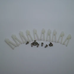 10Pcs Plastic Clevis D1xd2xL21mm for RC Airplane