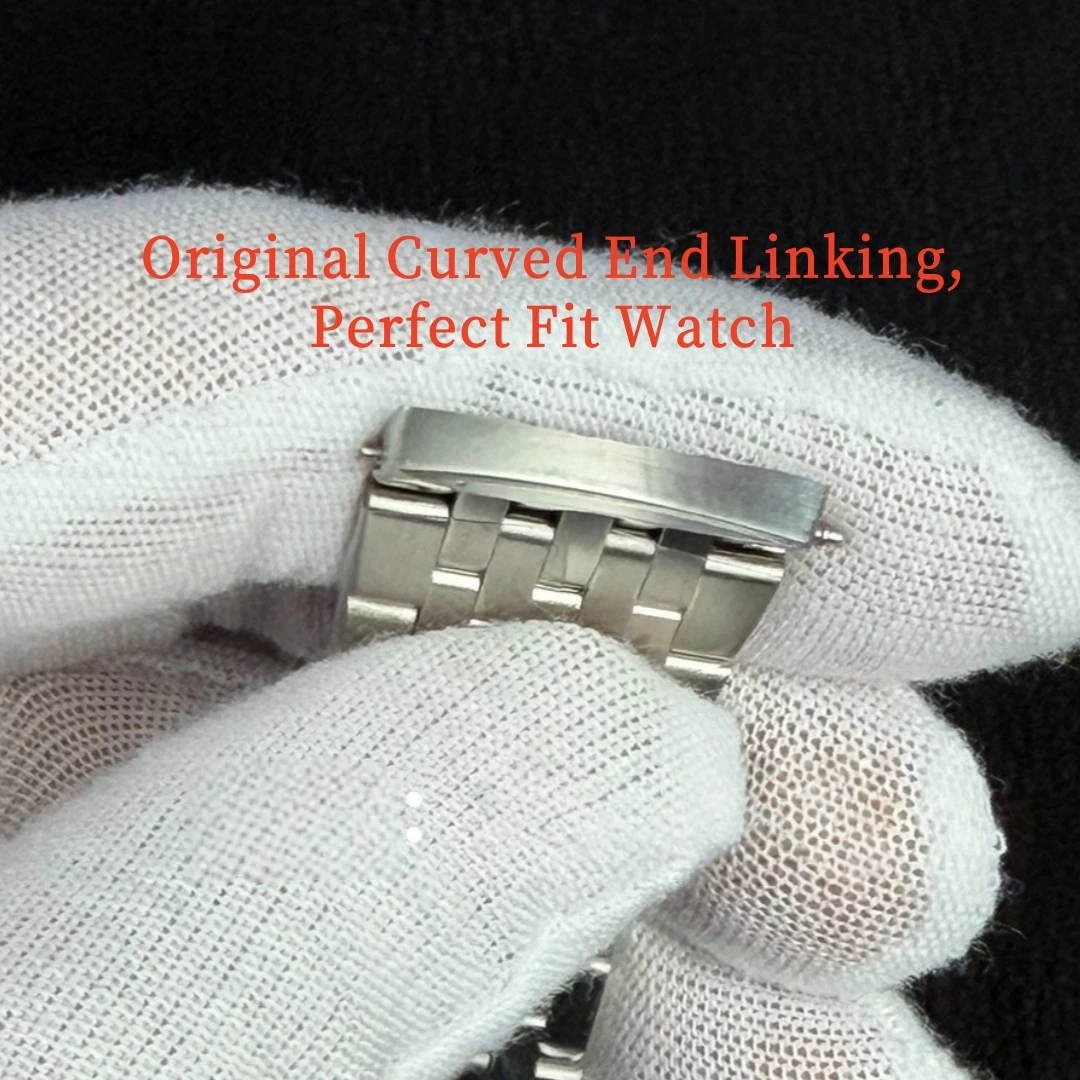Fit For Jaeger-LeCoultre Master Ultra Thin Moon High Quality Solid 316 Stainless Steel Bracelet 20mm 21mm Jubilee Watch Strap