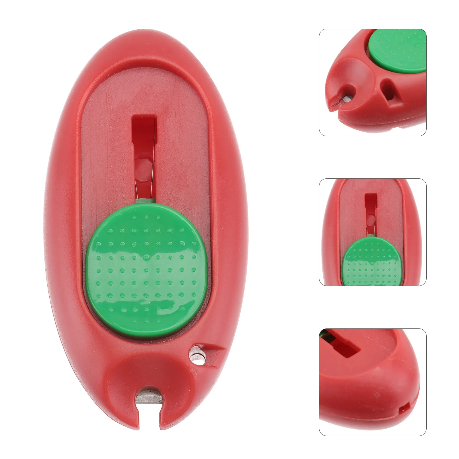 Plastic Thread Guide Needle Two-in-One Threading Cutting Device Mini Size Red Easy Use Elderly Sewing Supplies Suitable Dim