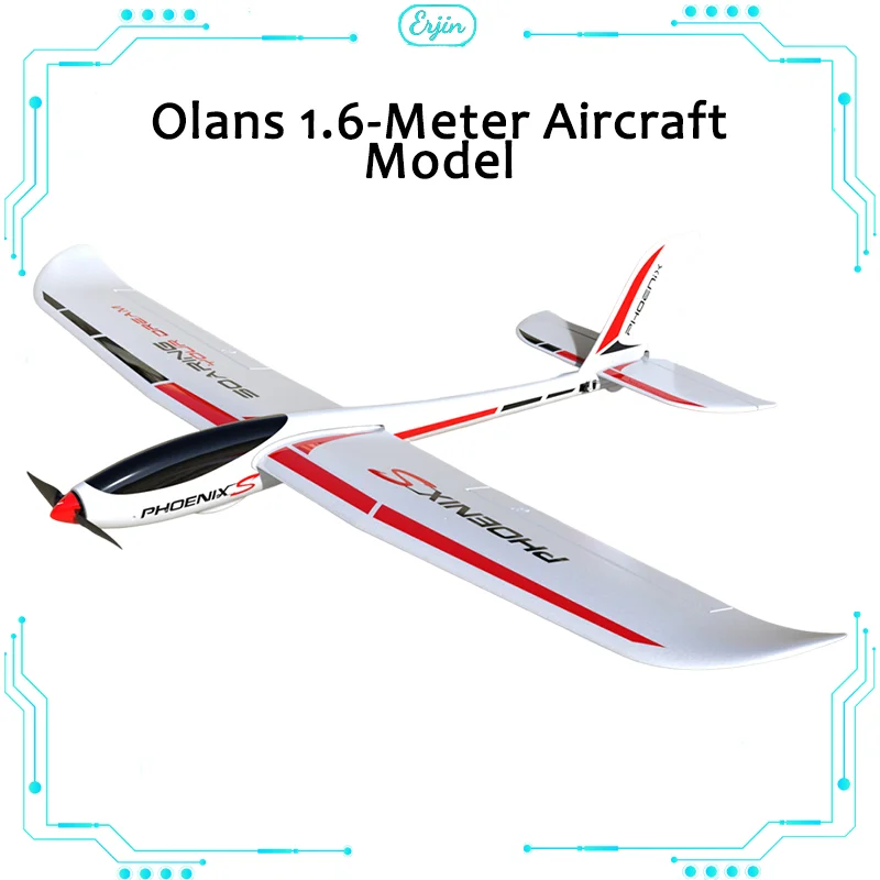 Eurames-Remote-Controlled Aircraft, A 1.6 Meter Wingspan, modelo destacável rápida, planador elétrico, asas fixas, 742-7