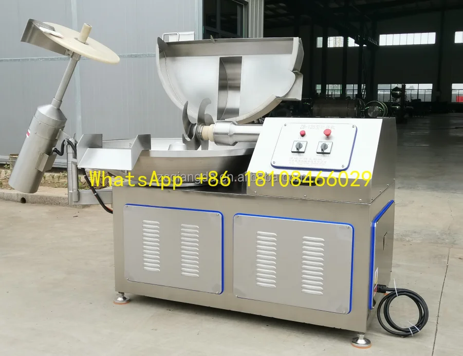 

Meat and Meatball Stuffing Bowl Cutter for Meat Processing Industrial Automatic Sausage