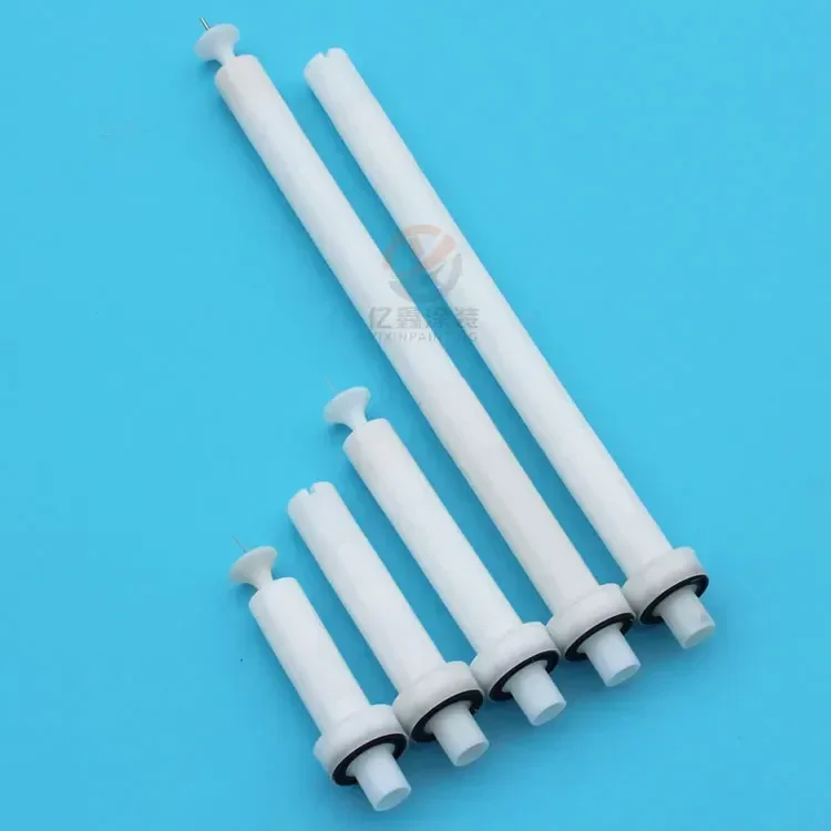 Electrostatic powder spray gun discharge needle extension rod imitation Wagner flat round mouth flat electrode holder