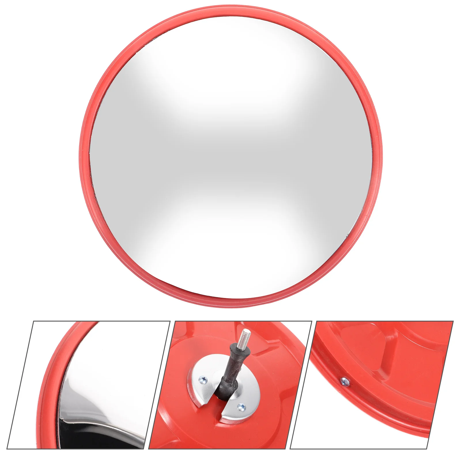 Traffic Mirror Round Indoor Security Outdoor Roadway Blind Spot Convex for Garage