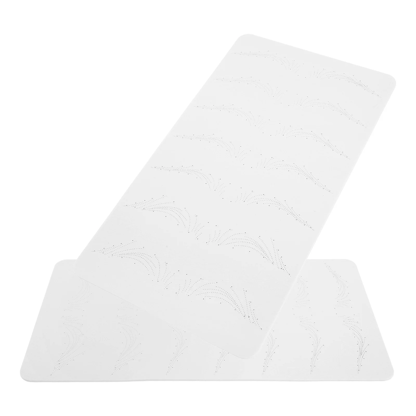 

2Pcs Eyebrow Practice Skin Soft Silicone Material Fake Skin for Practice Realistic Feel Brow Technique Training