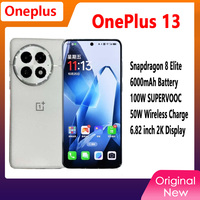 OnePlus 13 Unlocked Snapdragon 8 Elite 6.82 inch 2K 100W SuperVOOC 50W Wireless Charge 6000MAh 50MP