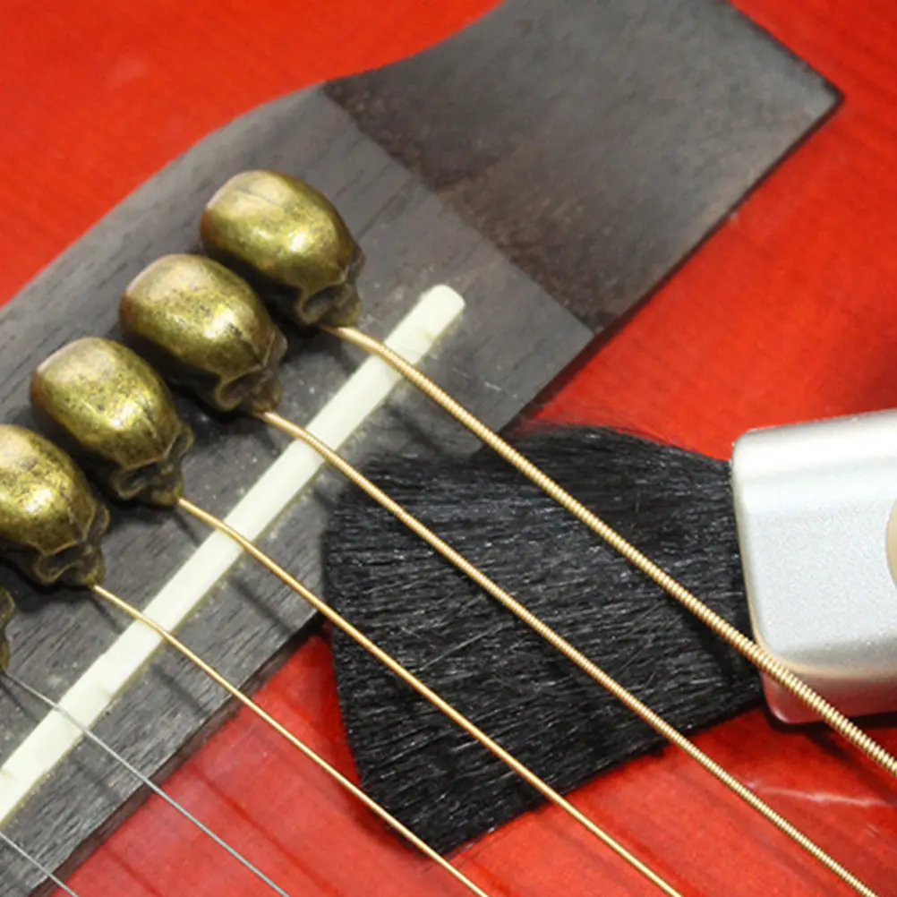 

2pcs Cleaning Brushes Retractable Wool Dusting for Guitar Piano Ukulele Portable Supplies Instruments Accessories