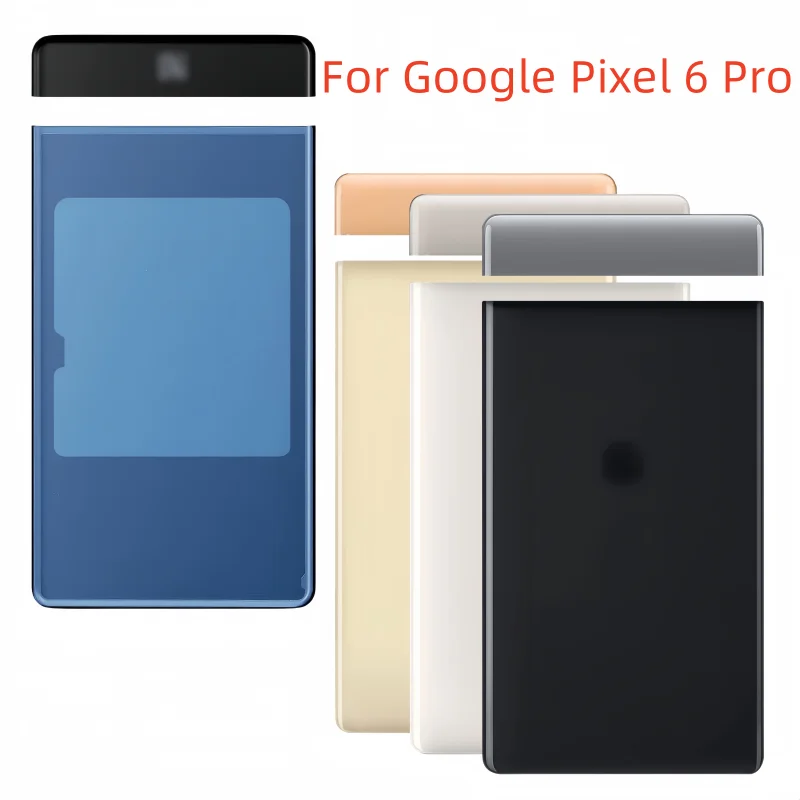 

Battery Cover For Google Pixel 6 Pro GLUOG G8VOU GF5KQ Back Cover Rear Housing Replacement