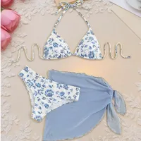 Bikinis sexys estampados 2026, trajes de baño para mujer, push-up, ropa de playa, conjuntos de bikini brasileño para piscina