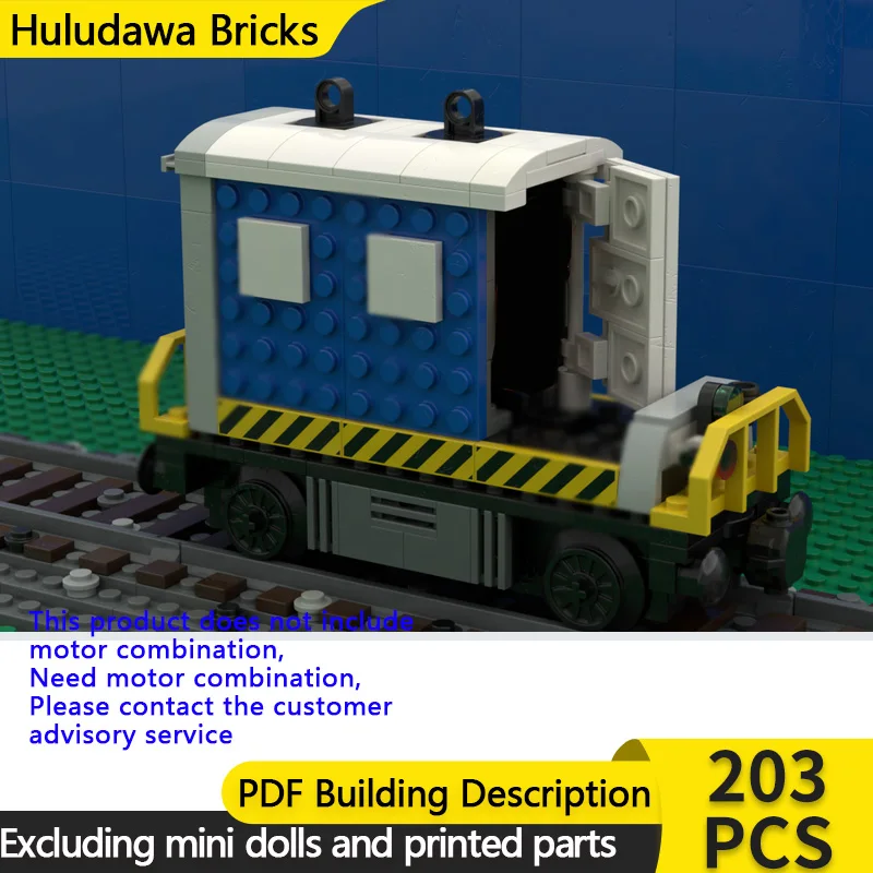 

Конструктор City Car Model MOC: Классический химический туалетный вагон, модульная технология, детские праздничные подарки, набор для сборки игрушек