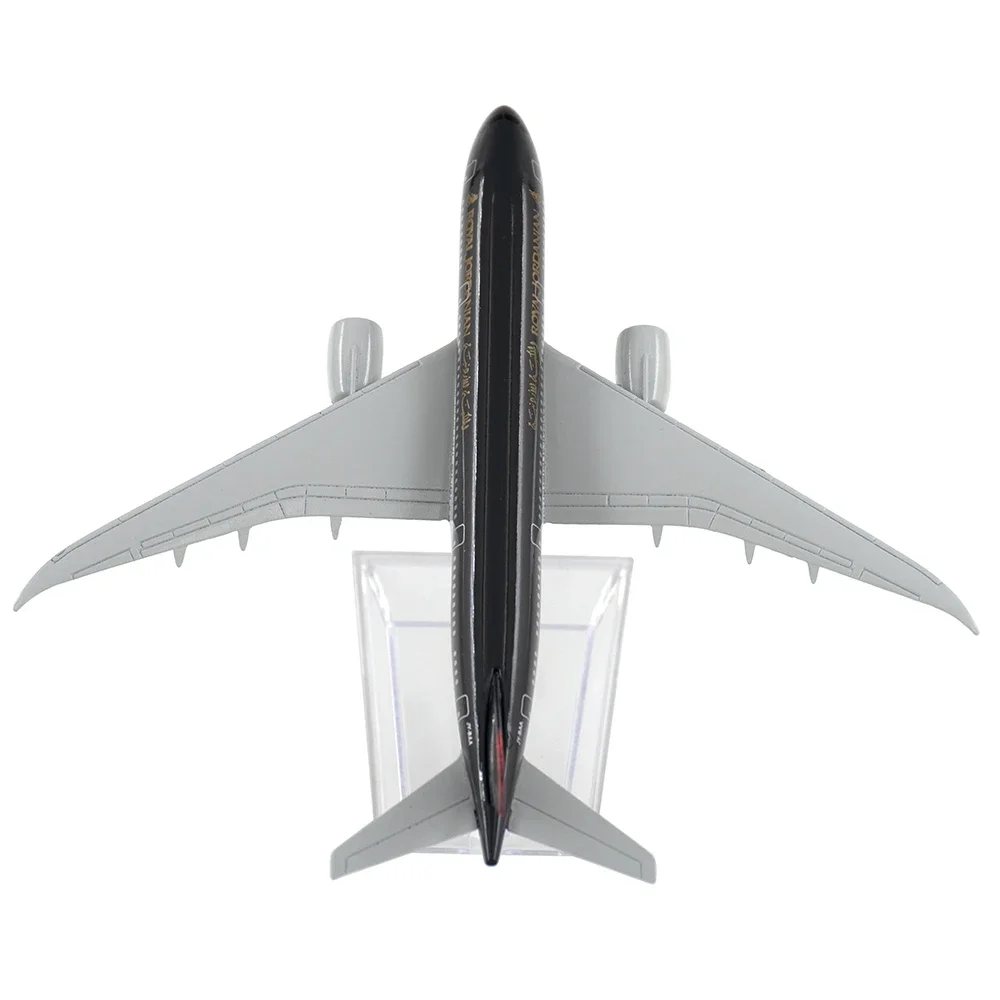 1/400 نموذج طائرة بوينغ 787 الملكي الأردن 14 سنتيمتر المعادن B787 طائرة الأطفال هدية لجمع غرفة الديكور