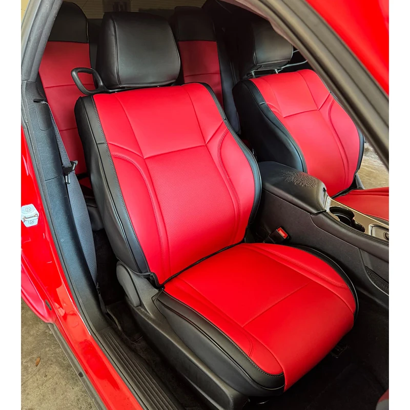 

Custom Fit for 2011-2015 2016 2017 2018 2019 2020 2021 2022 Dodge Charger Car Accessories Seat Covers 5 Seats Sports Leather