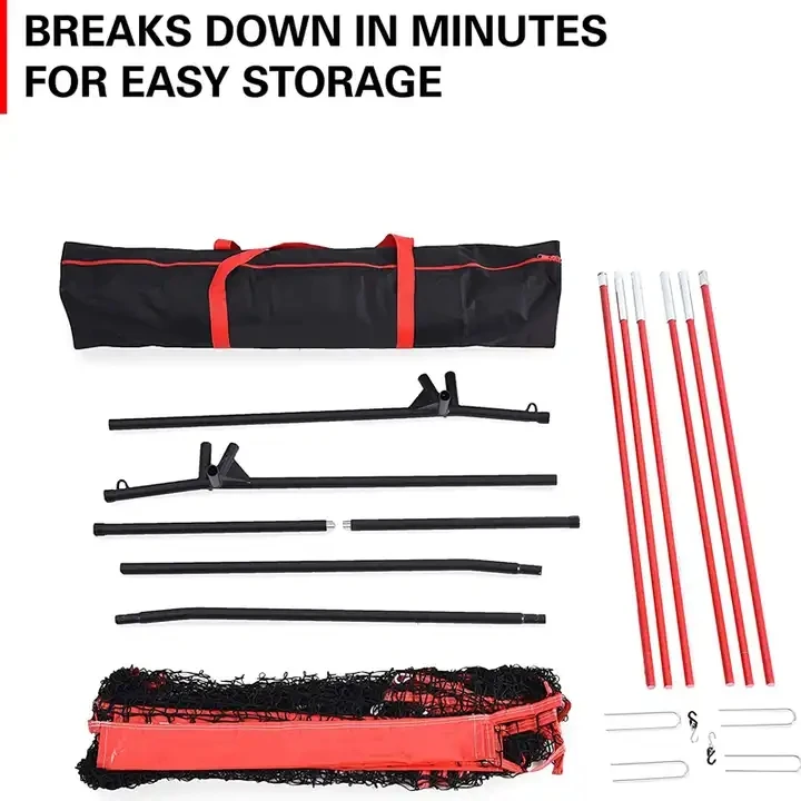 ตาข่ายฝึกซ้อมบาสเกตบอลคุณภาพสูงแบบ OEM/ODM พร้อมตาข่ายรับลูกและตาข่ายกั้น