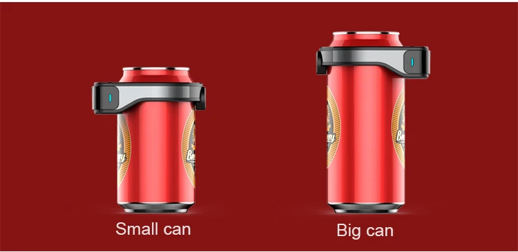 صانع رغوة البيرة بالموجات فوق الصوتية - تصميم حلقة محمولة بإضاءة LED تشغيل بلمسة واحدة للفقاعات الكريمية، هدية مثالية لمحبي البيرة #6