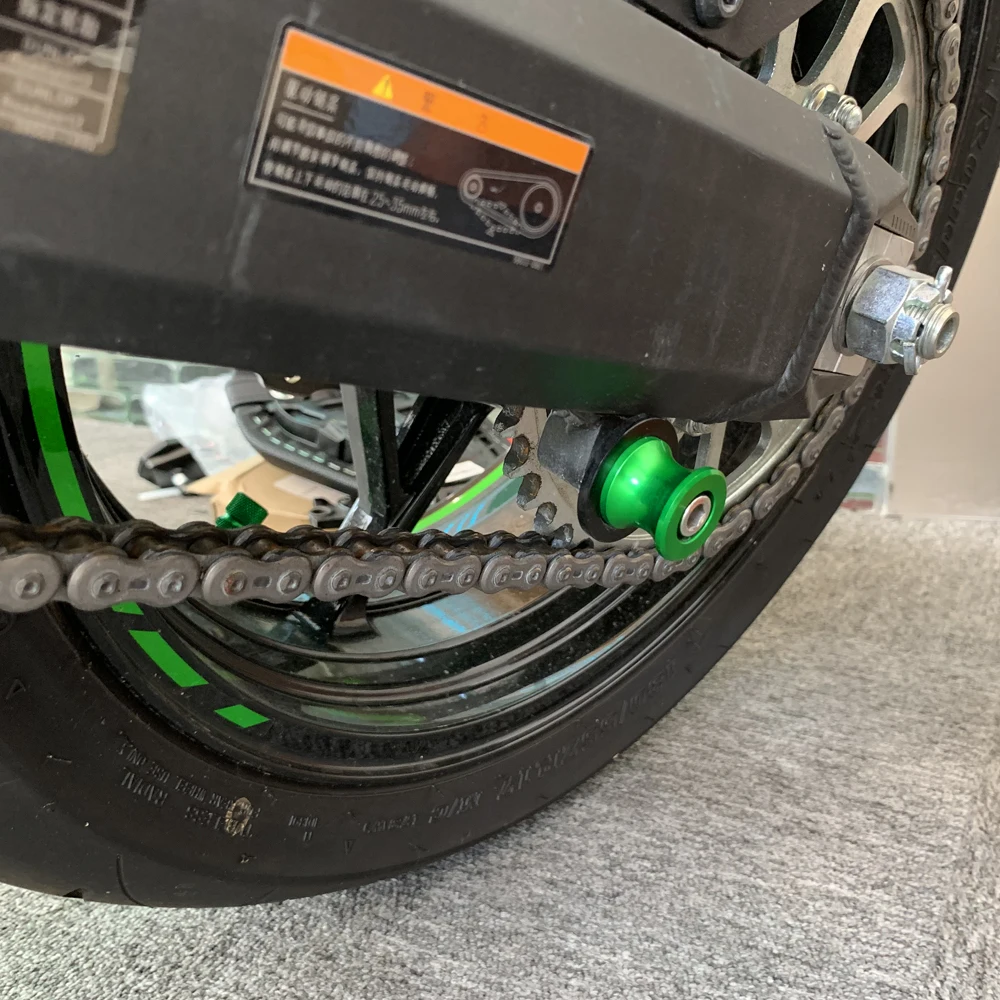 Ninja M8 M10 Swingarm Spools Sliders Rear Stand Screw Motorcycle For Kawasaki Ninja 500 ZX6R ZX10R 250 300 400 650 1000SX zx4rr