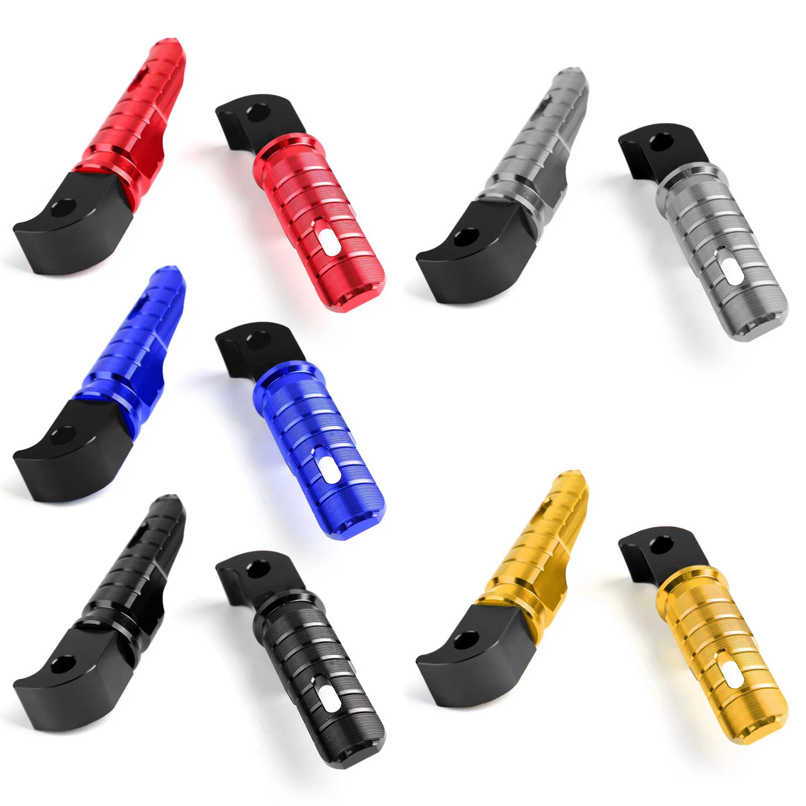 Rear Foot Pegs For YAMAHA XJR 1300 1200 Tracer 900 YZF R3 R25 MT10 MT09 CNC Foot Pegs