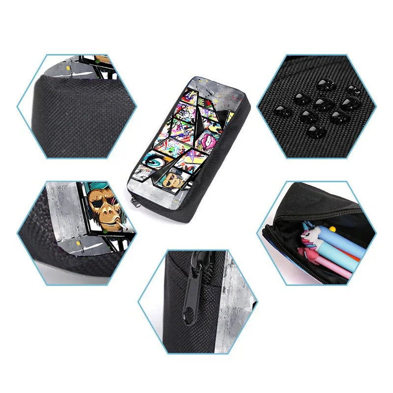 Cube Puzzle Three Piece Set Backpacks For Boy And Girls Best Gifts 3D Cartoon Waterproof Fashionable School Bag For Children
