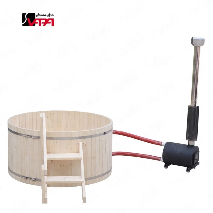 Vapasauna Direct manufacturer External wood stove hot tub Barrel Sauna Chimney Accessories Seclude Boardsauna solid wood