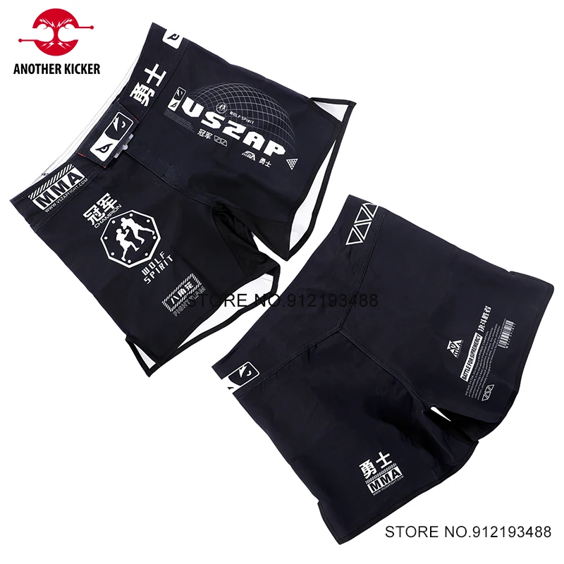 VSZAP MMA Shorts 2024 New Kick Boxing Shorts Breathable Gym Fitness Muay Thai Training Grappling Kickboxing Cage Fighting Shorts