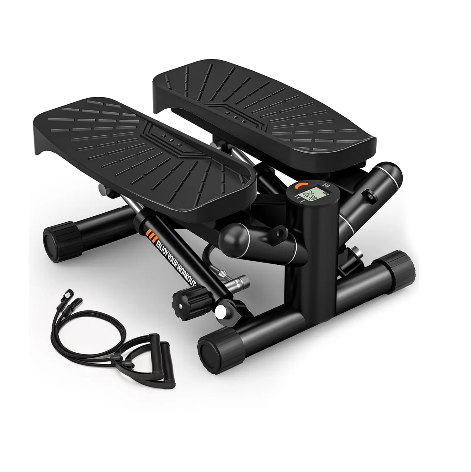 Factory Directly Sales New Design 11 Resistance Levels Adjustable Mini Stepper Twist Stepper with Rope