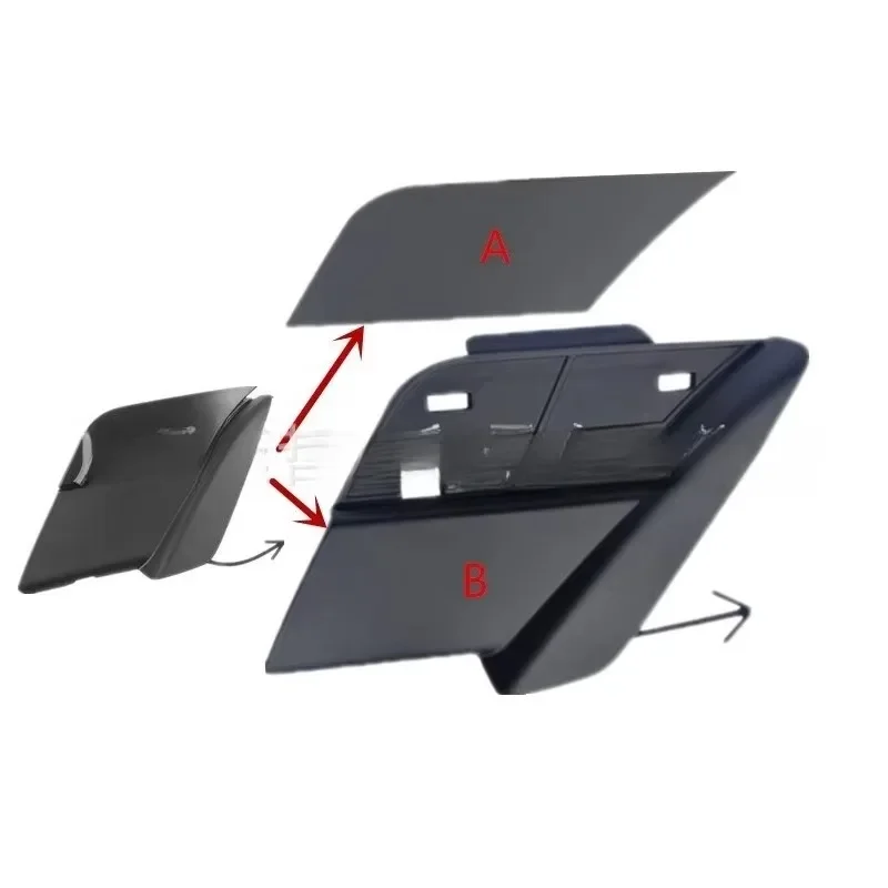 ل SX4 S-cross Cross 2016 2017 2018 2019 2020 تجميل سيارة الجبهة الوفير سحب هوك غطاء غطاء مقطورة نقل غطاء العين غطاء