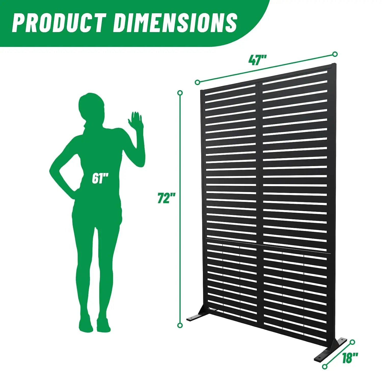 “Metal Privacy Screen”, 72