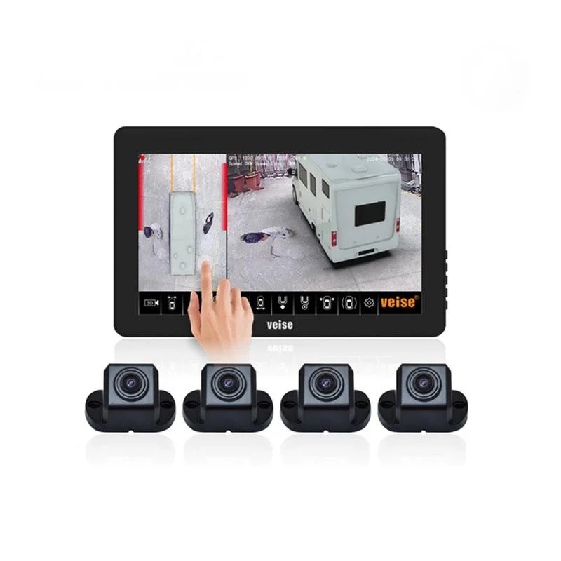 1080P 10.1인치 터치 모니터 360도 파노라마 뷰 안전 보조 운전 디스플레이 시스템 썸네일 7