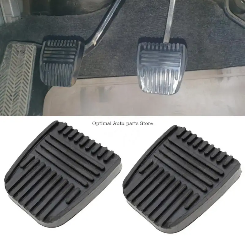 1 Pair Clutch Brake Pedal Rubber Pad Fit for 4RunnerCamry CelicaPaseo 31321-14020 Auto Brake Clutch Pedal Cover - Image 3