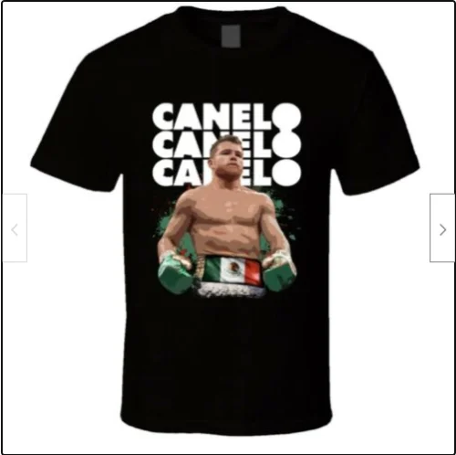 CANELO ALVAREZ T-SHIRT WBC CAMPEON GGG BOXING CHAMPION GYM RYAN GARCIA TEAM