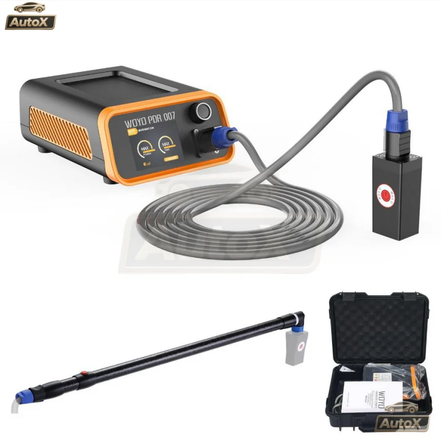 

Auto X WOYO PDR007 и стержень Наборы для снятия магнитного индукционного нагревателя Автоматический ремонт кузова Инструменты для ремонта вмятин без покраски WOYO PDR 007 + стержень