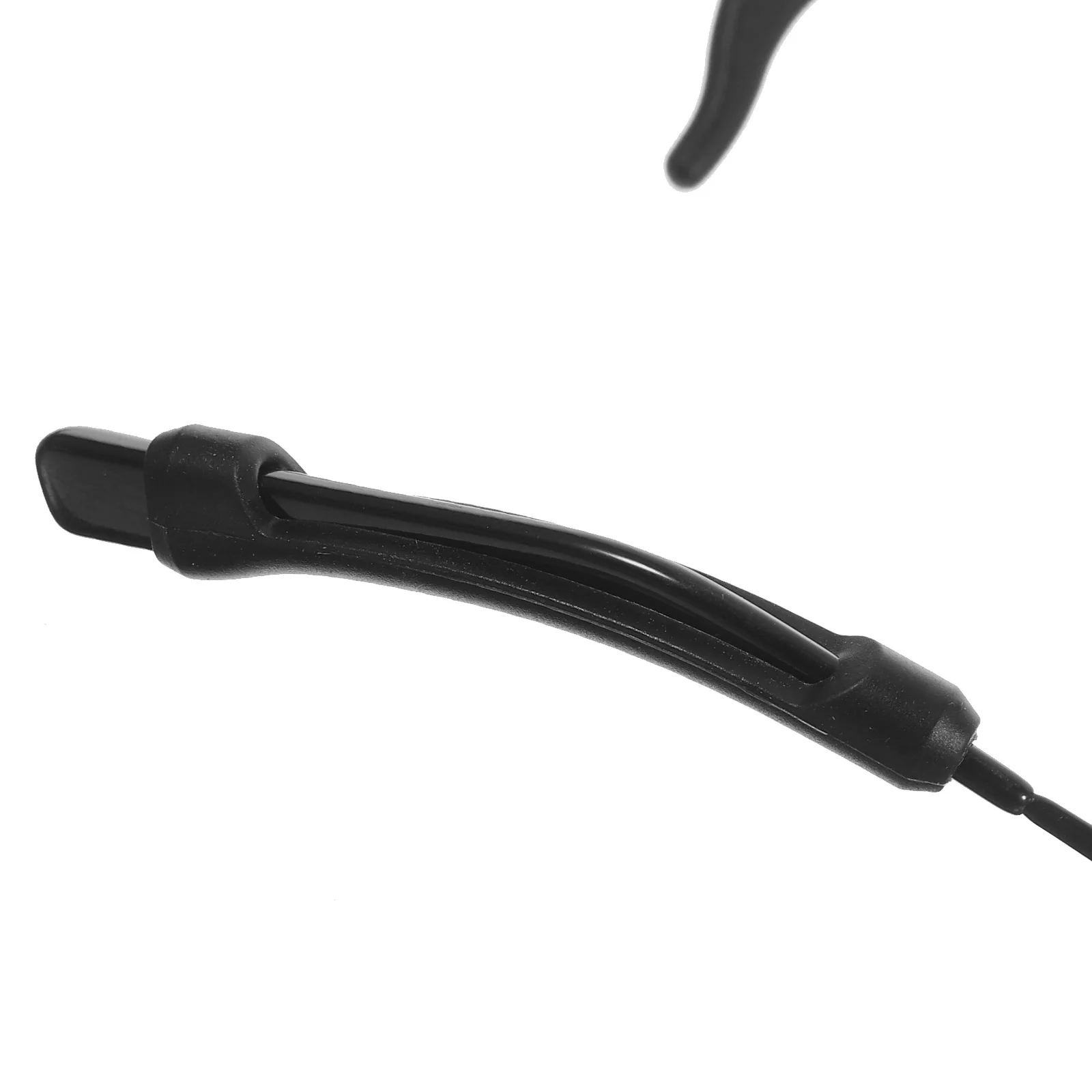 

Ear Cushions Soft Anti-slip Retainers Silicone Eyeglass Ear Cushions Black Child Size Glasses Temple Tips Silicone Grips