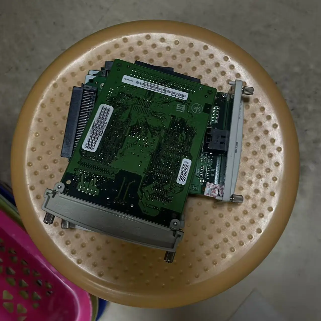 بطاقة شبكة خادم الطباعة الداخلي Ethernet J6057A 10/100tx لبطاقة شبكة HP 500 510 hp 615N وطابعة DesignJet Plotter #1