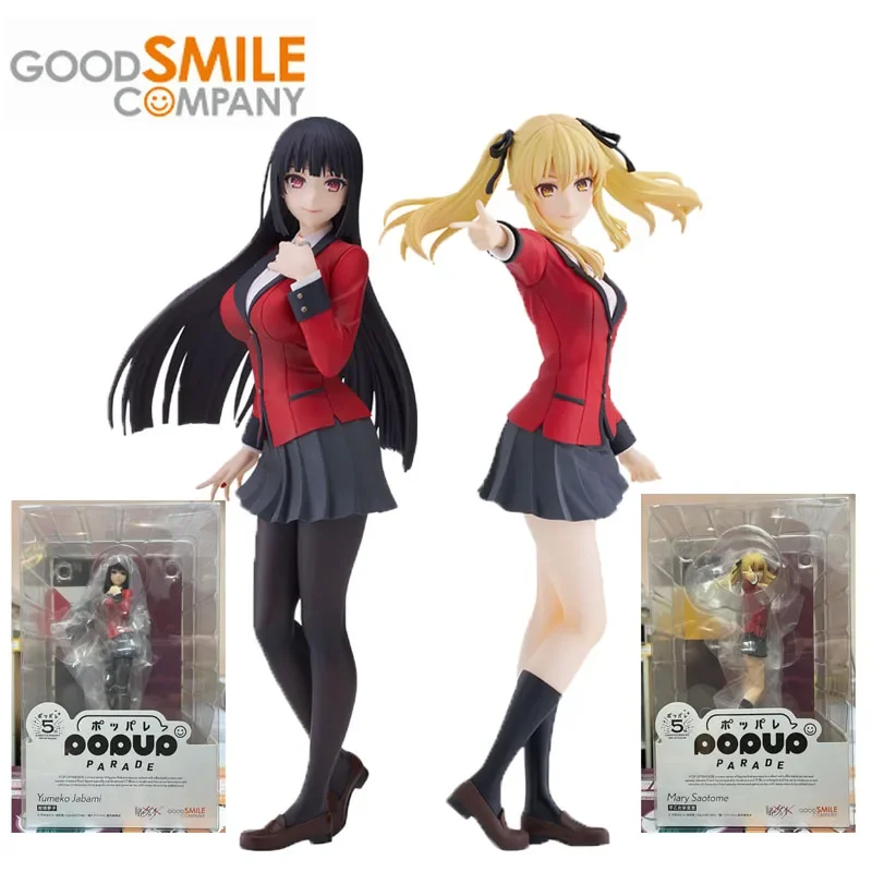 Original GSC POP UP PARADE Kakegurui Anime Figure Meari Saotome Jabami Yumeko Action Figure Ornament Gift Toys for Kids