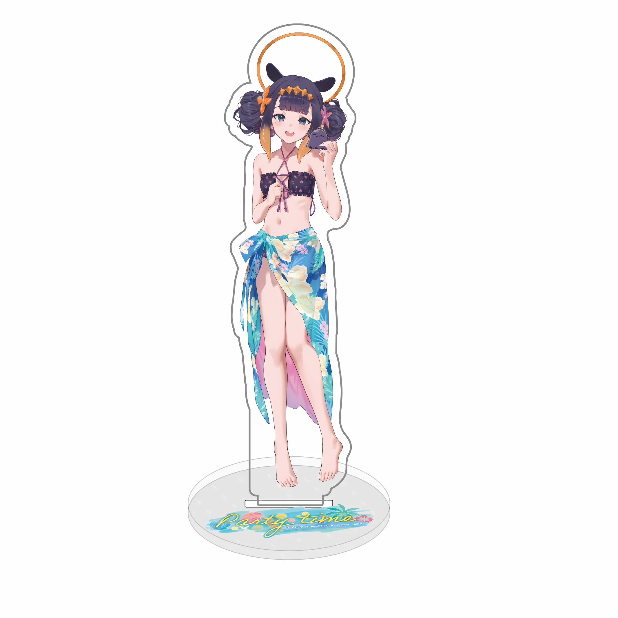 Anime Hololive Acrylic Figure Stand Model Usada Pekora Rushia Hosimati Cartoon Pendant Keychain Desk Decor Gift 15CM