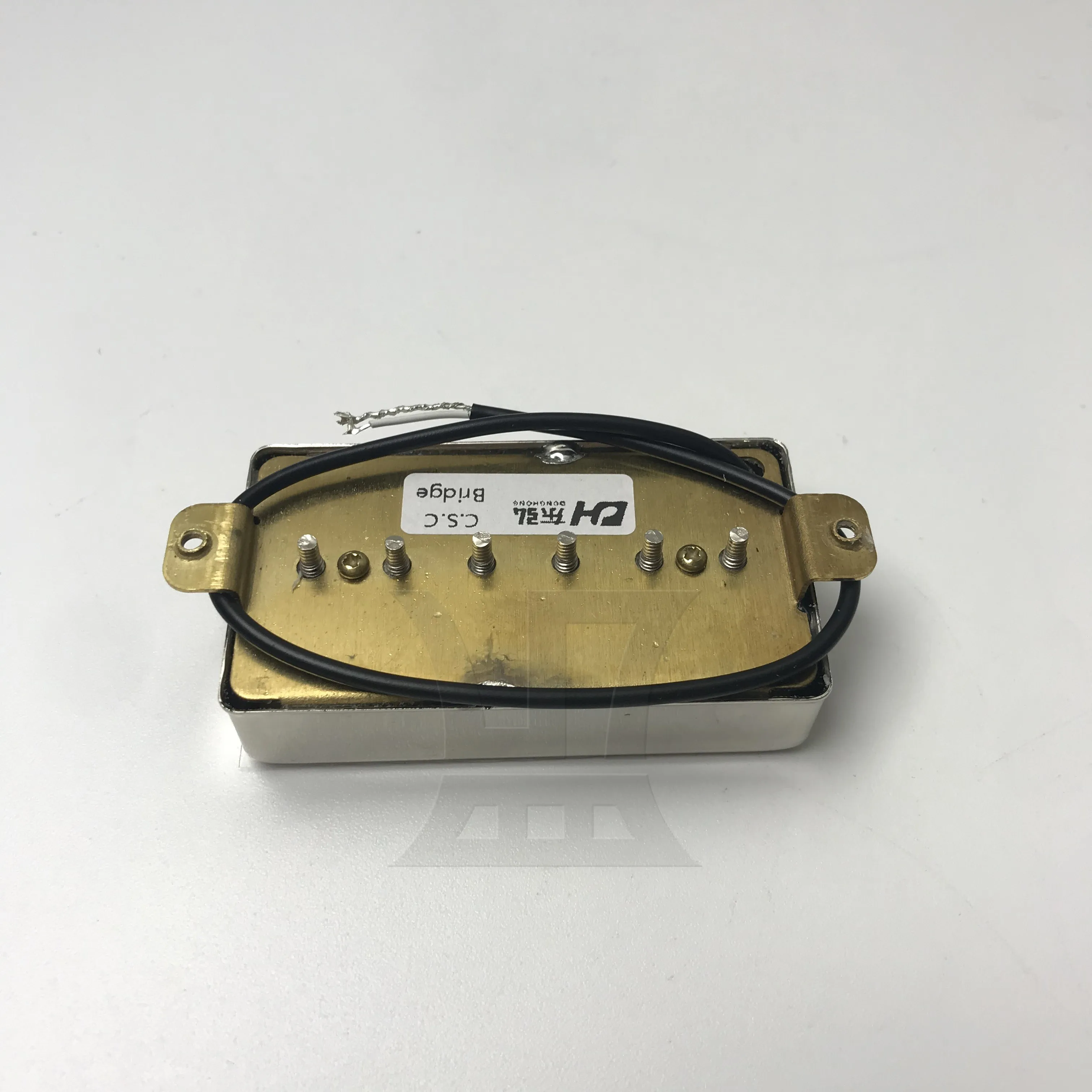 

Yibuy 1pc P90 Guitar Neck Pickup Beige Single Coil Pickup Electric Guitar Accessories