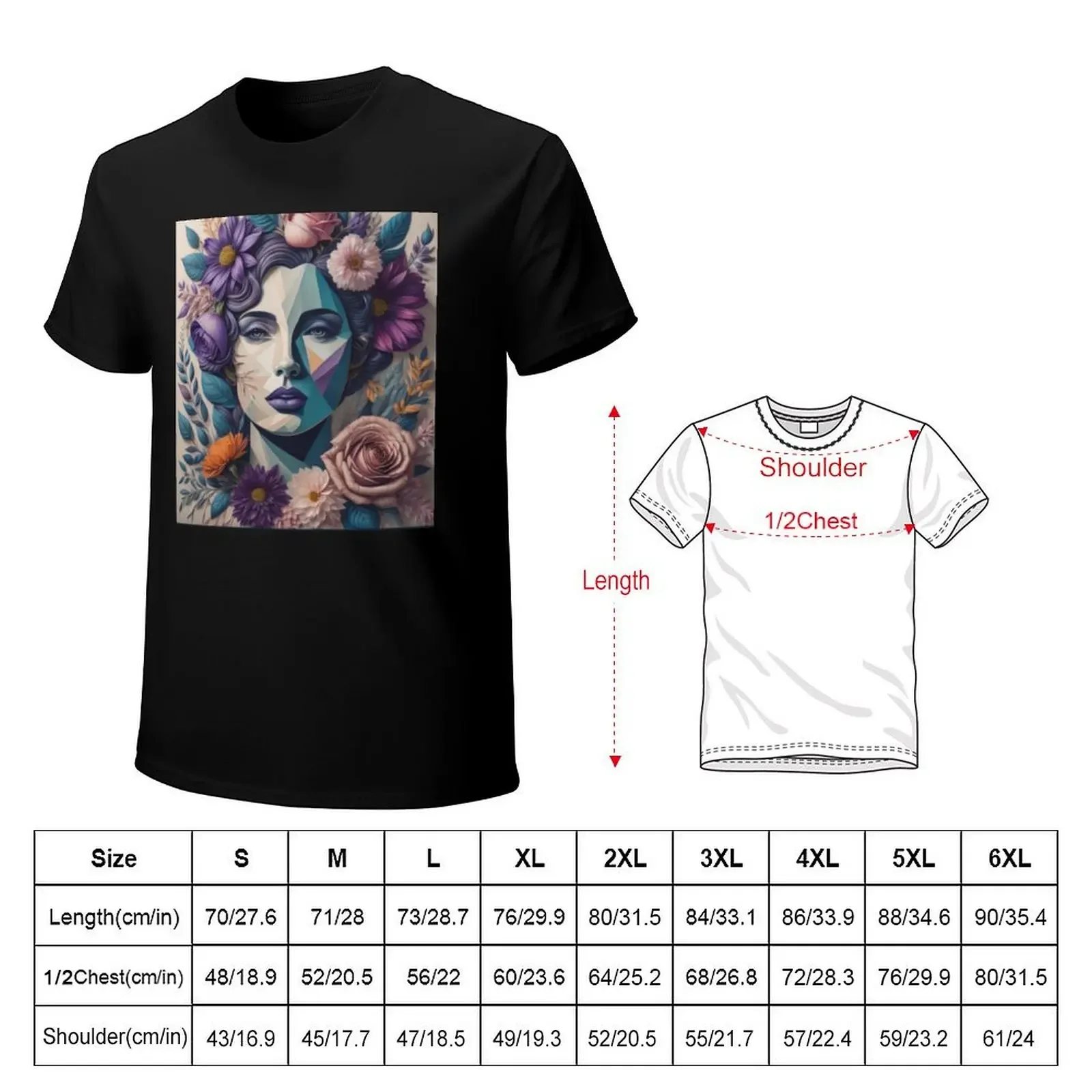 Esztétika Nő vel virágok Póló oversizeds Fődolog T Ing Vmint sizes Irdatlan T Ing mens Begyakorlás shirts