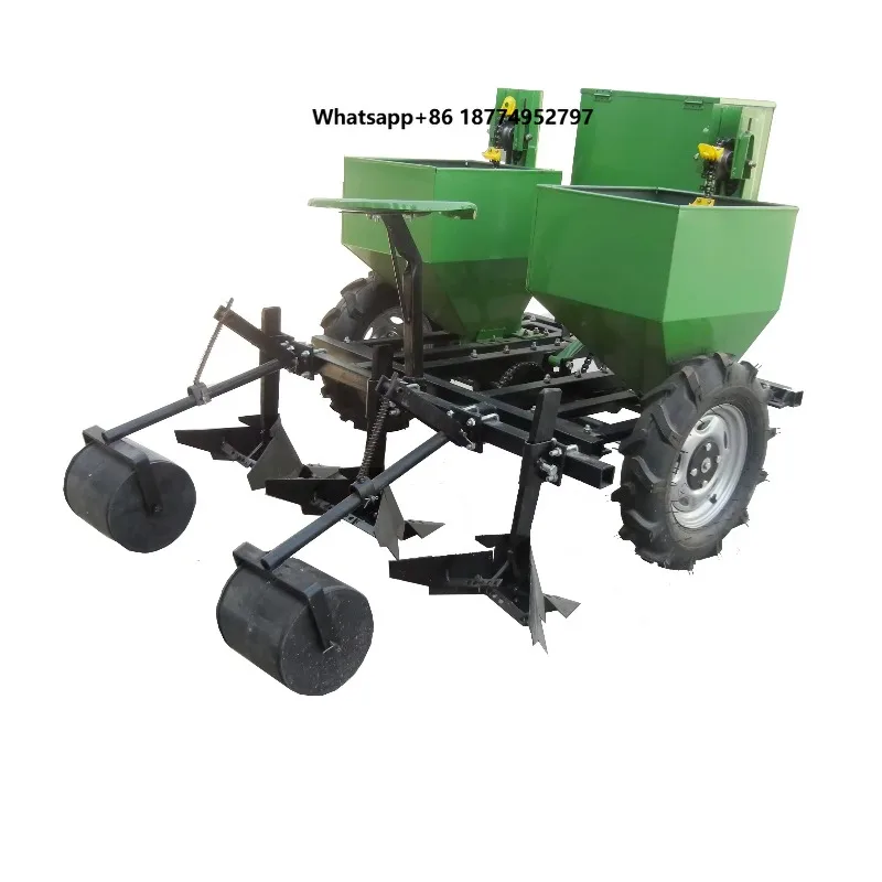 Two Rows Ridging 18.3-36.5KW Tractor Matching Potato Seeder Planter for Potato and Fruit Tuber Seedling Farm Cultivation