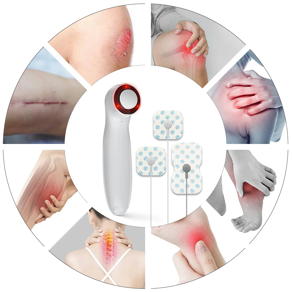 

Ultrasonic Arthritis Physical Therapy Equipment Body Massage Pain Relief Muscle Stimulator Knee Joint Health Care Gift