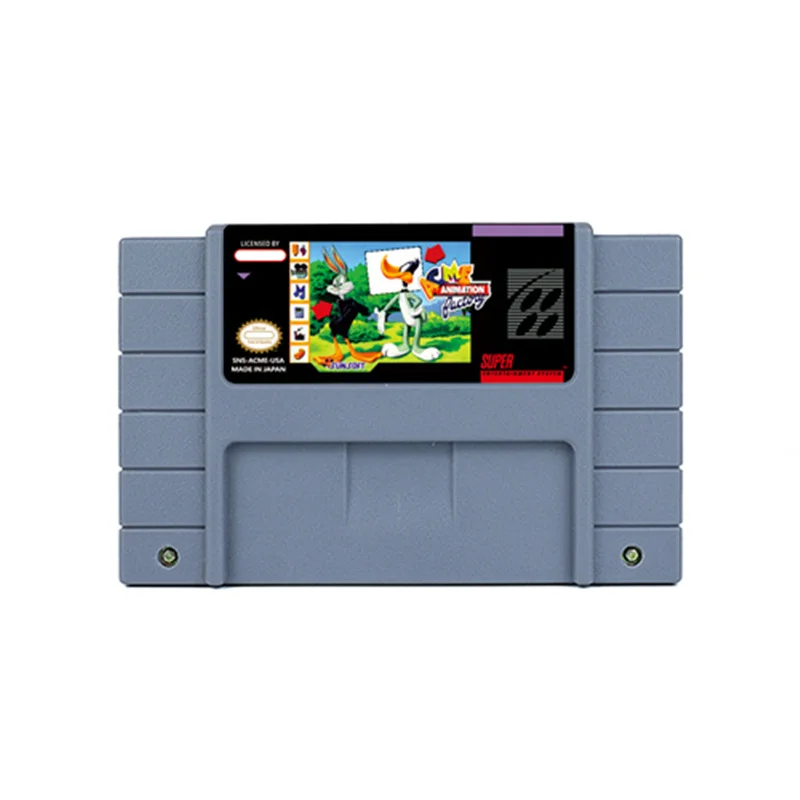 ACME Animation Factory RPG Game for SNES 16 BitRetro Cart Children Gift