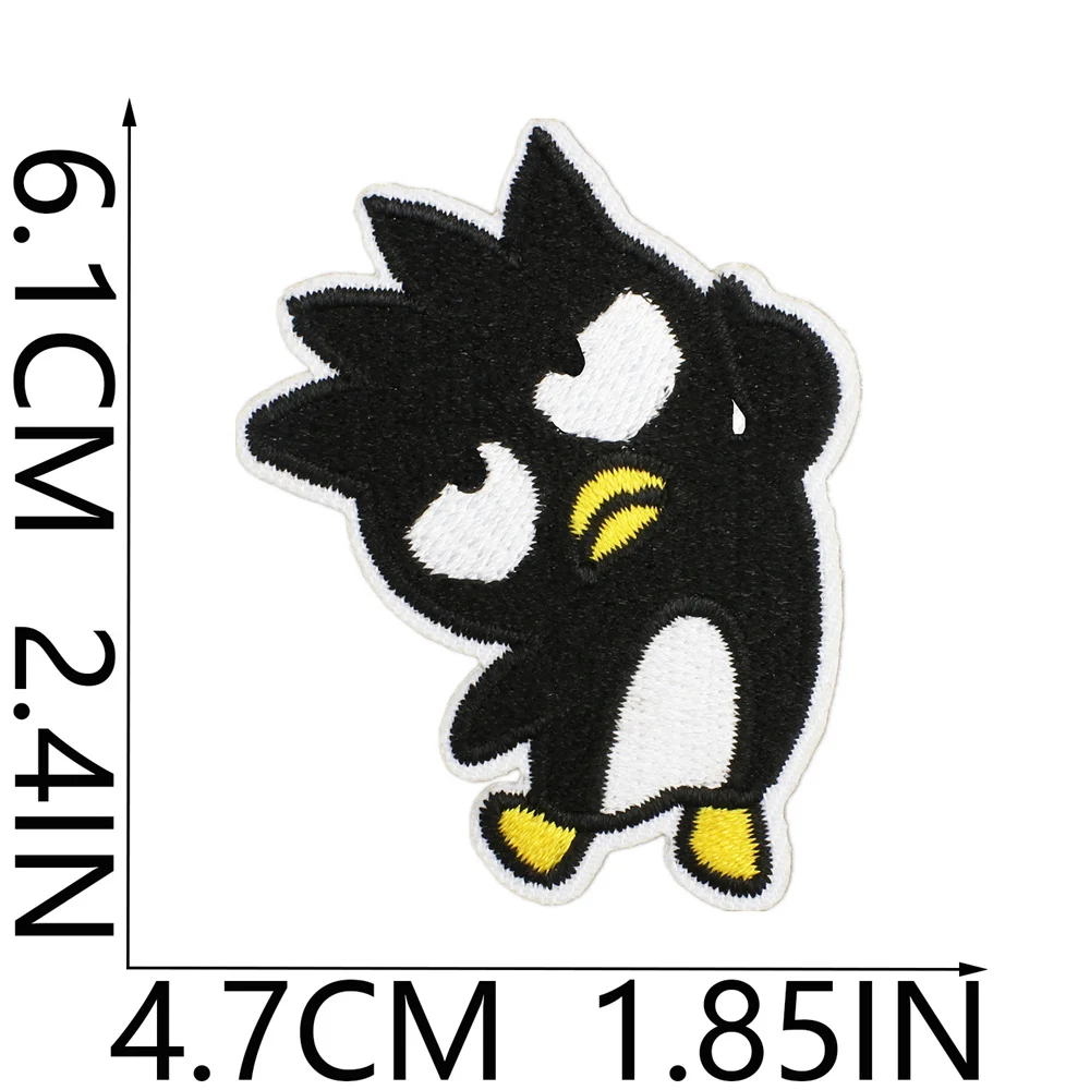 New Hello Kitty Melody Patch Iron On Embroidered For Clothing Cartoon Anime Patches For Kid Clothes view 5