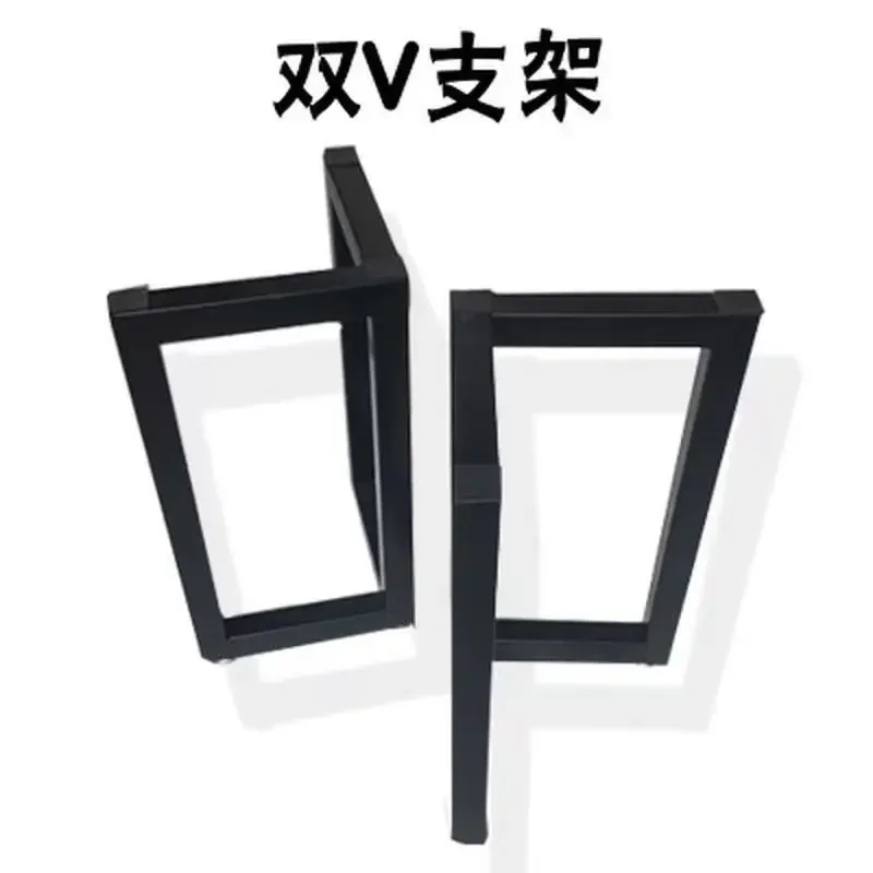 Iron bracket large plate, iron table legs, dining table frame, tea table legs, book table, bar table, Height 70cm