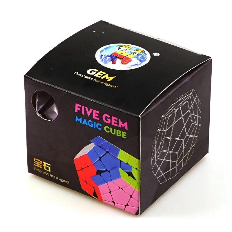 Sengo Gem 3x3x3 Megaminxeds Zauberwürfel ShengShou Dodekaeder Neo Speed Twisty Puzzle Denksportaufgaben Antistress Lernspielzeug