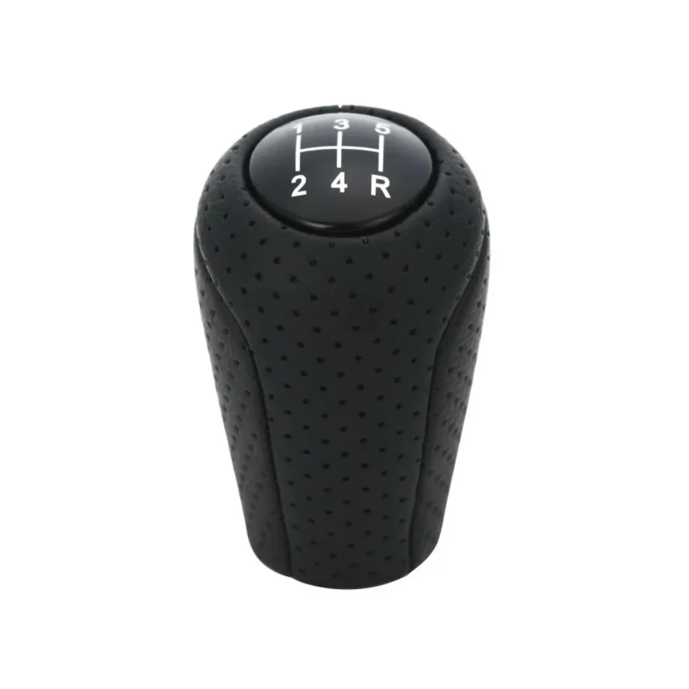 Leather 5/6-Speed Gear Shift Knob for MAZDA 3 BK BL 5 CR CW 6 II GH CX-7 ER MX-5 NC III 23 MT Leather Shifter Lever Arm Headball