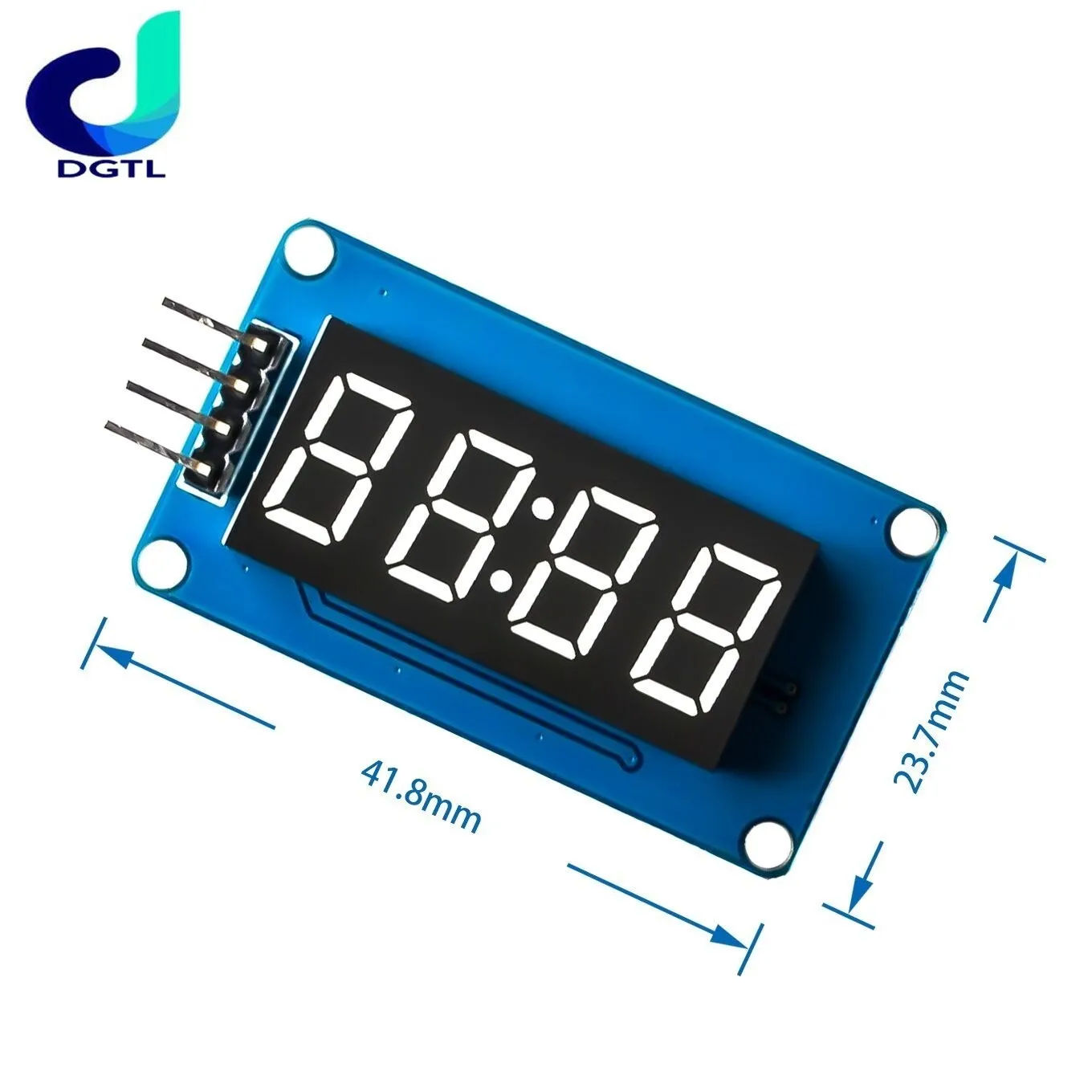 TM1637 LED Display Module For Arduino 7 Segment 4 Bits 0.36 Inch Clock RED Anode Digital Tube Four Serial Driver Board Pack