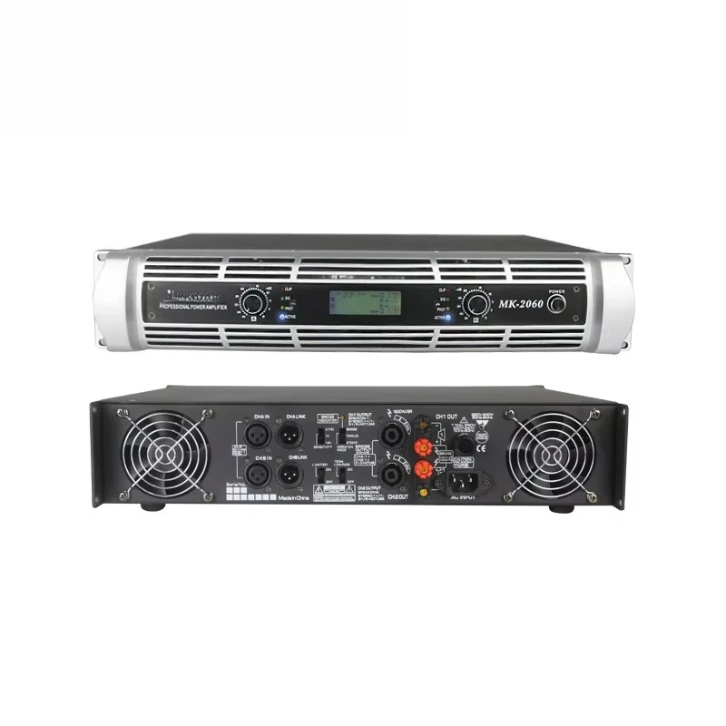 

AUDIO high fidelity tube amplifier audio processor for sound system, metal case, 2 channels.