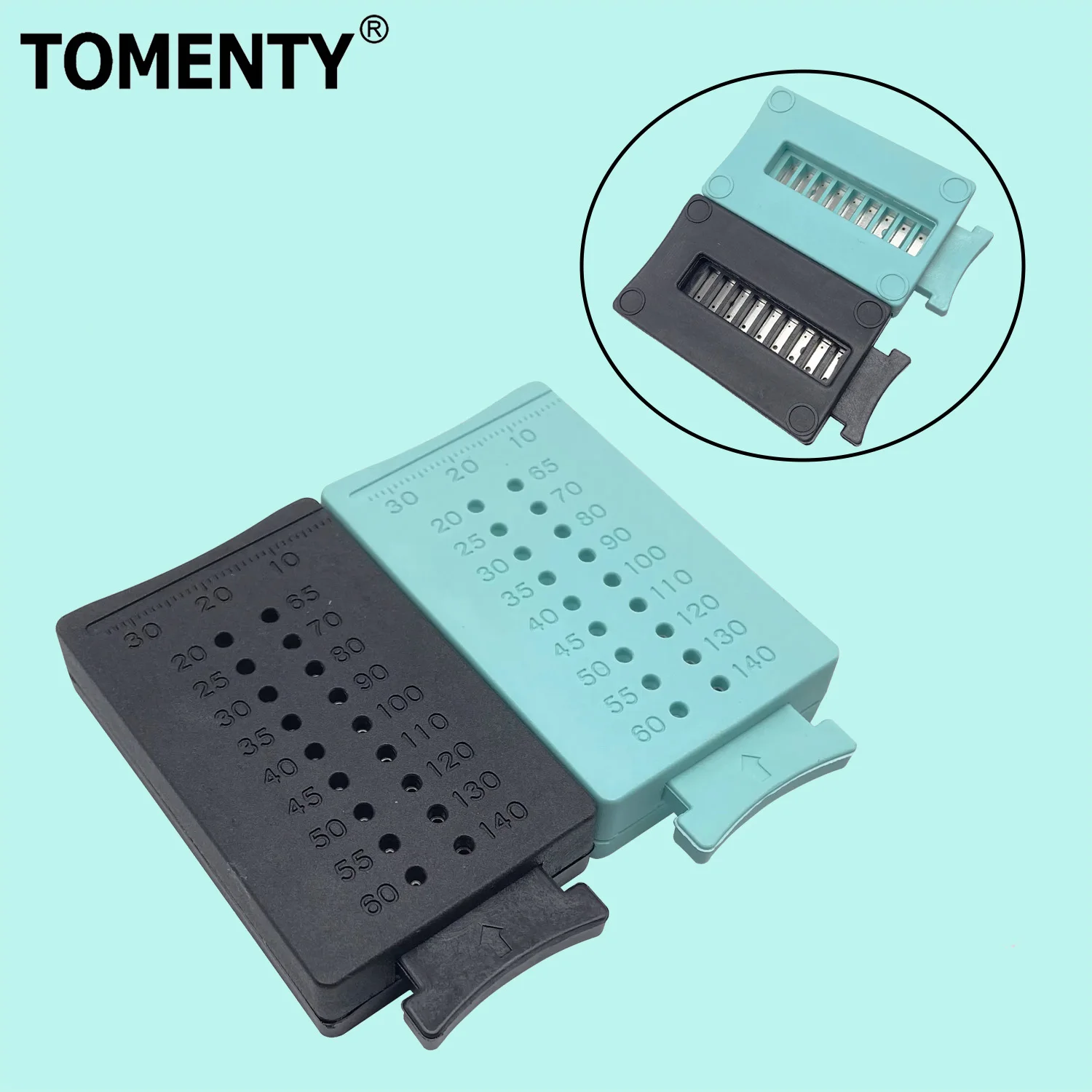 

TOMENTY Dental Instruments Endo Rulers Gutta Percha Cutter Measering Ruler Span Measure Scale Endodontic Dental Instruments