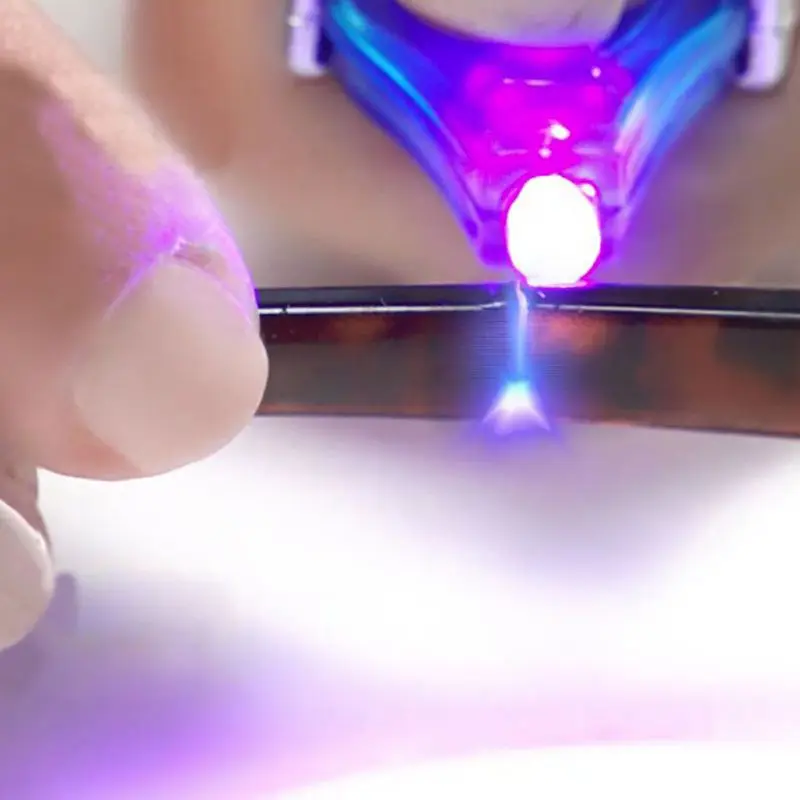 Imagem -06 - Cola Universal Laser de Secagem Rápida Home Powered Soldadura Plástica Líquida Second Fix uv Light Repair Pen Tool