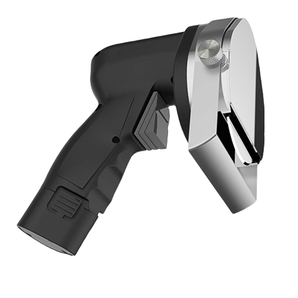 

KS100B Профессиональный беспроводной электрический нож для шаурмы-донер-кебаба, самая тонкая нарезка для кебаба 0,5, нож для нарезанного мяса, гиросо, аккумулятор 12 В